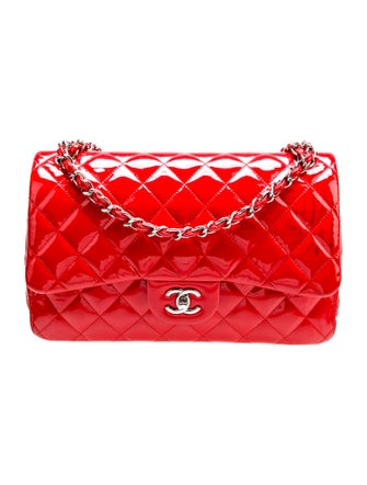 Chanel Patent Jumbo Double Flap Bag