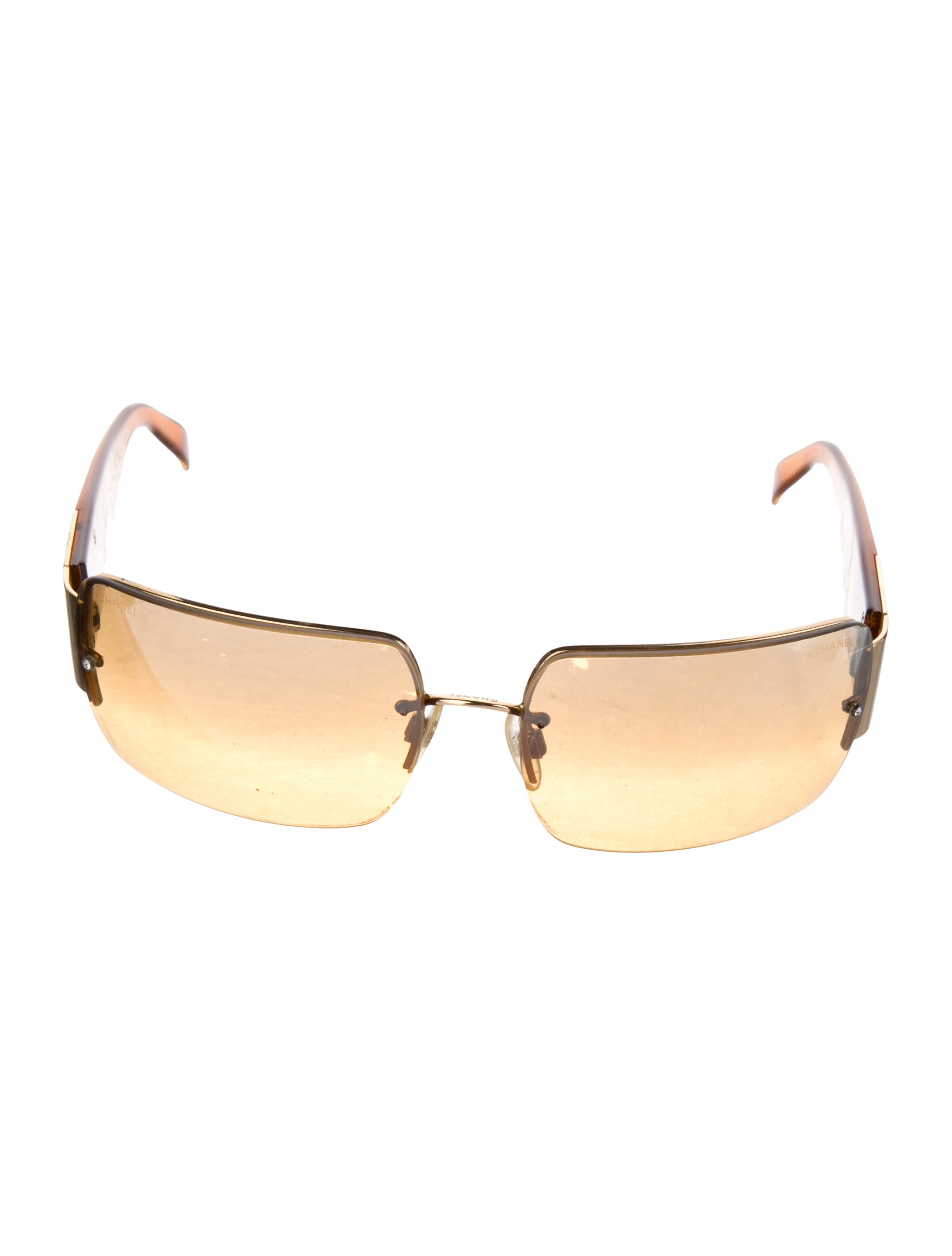 Chanel Vintage Interlocking CC Logo Sunglasses