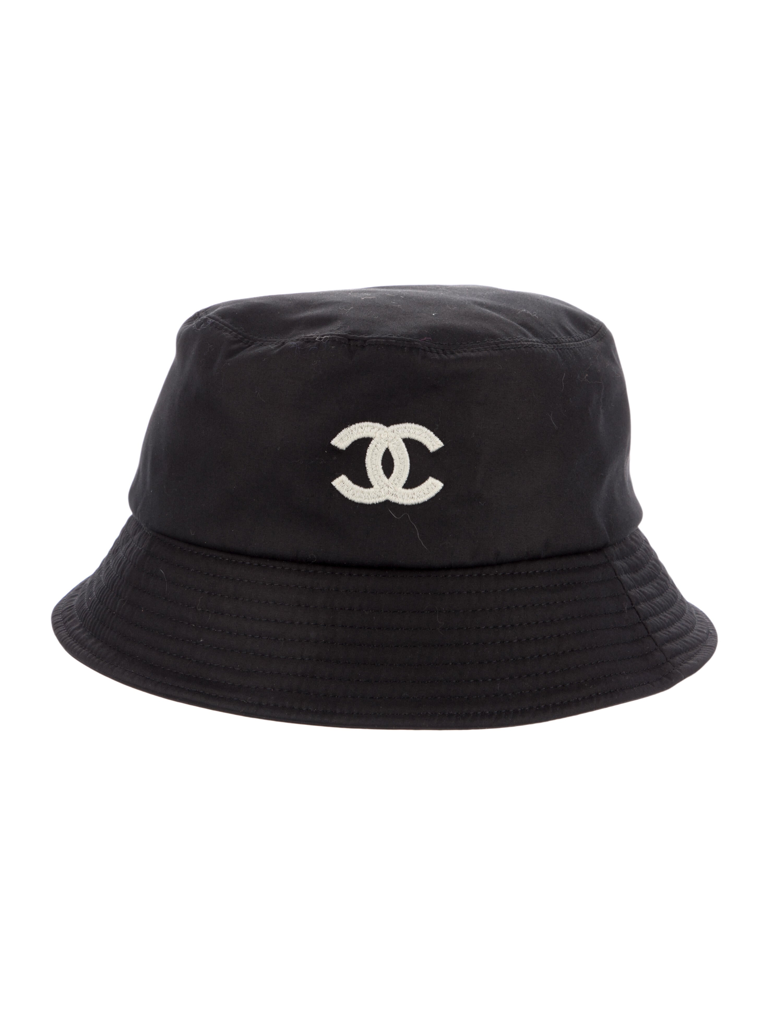 Chanel Canvas CC Bucket Hat