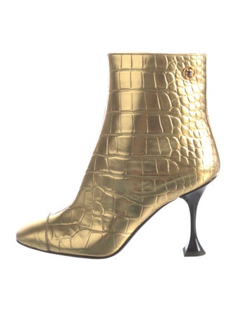 Chanel 2019 Interlocking CC Logo Boots