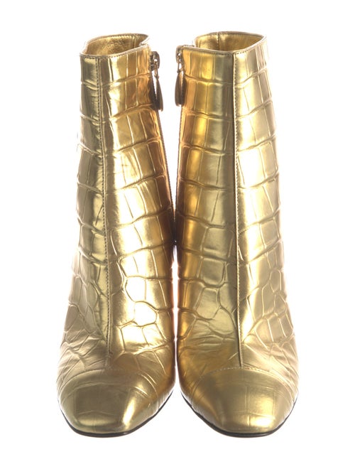 Chanel 2019 Interlocking CC Logo Boots