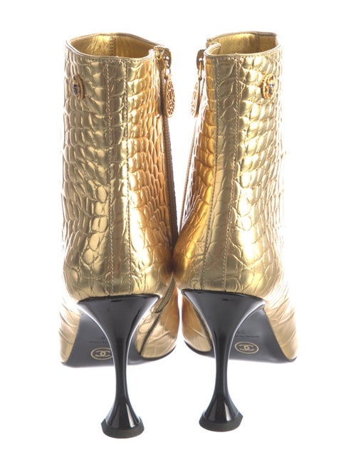 Chanel 2019 Interlocking CC Logo Boots