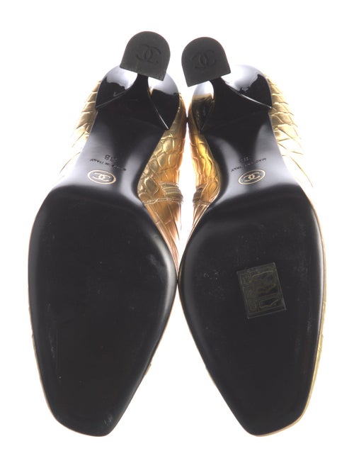 Chanel 2019 Interlocking CC Logo Boots