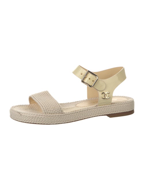 Chanel 2018 Interlocking CC Logo Espadrilles