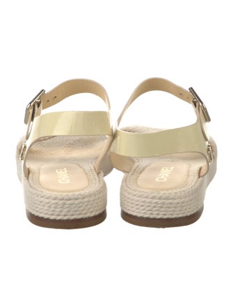 Chanel 2018 Interlocking CC Logo Espadrilles