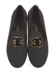 Chanel Interlocking CC Logo Canvas Loafers