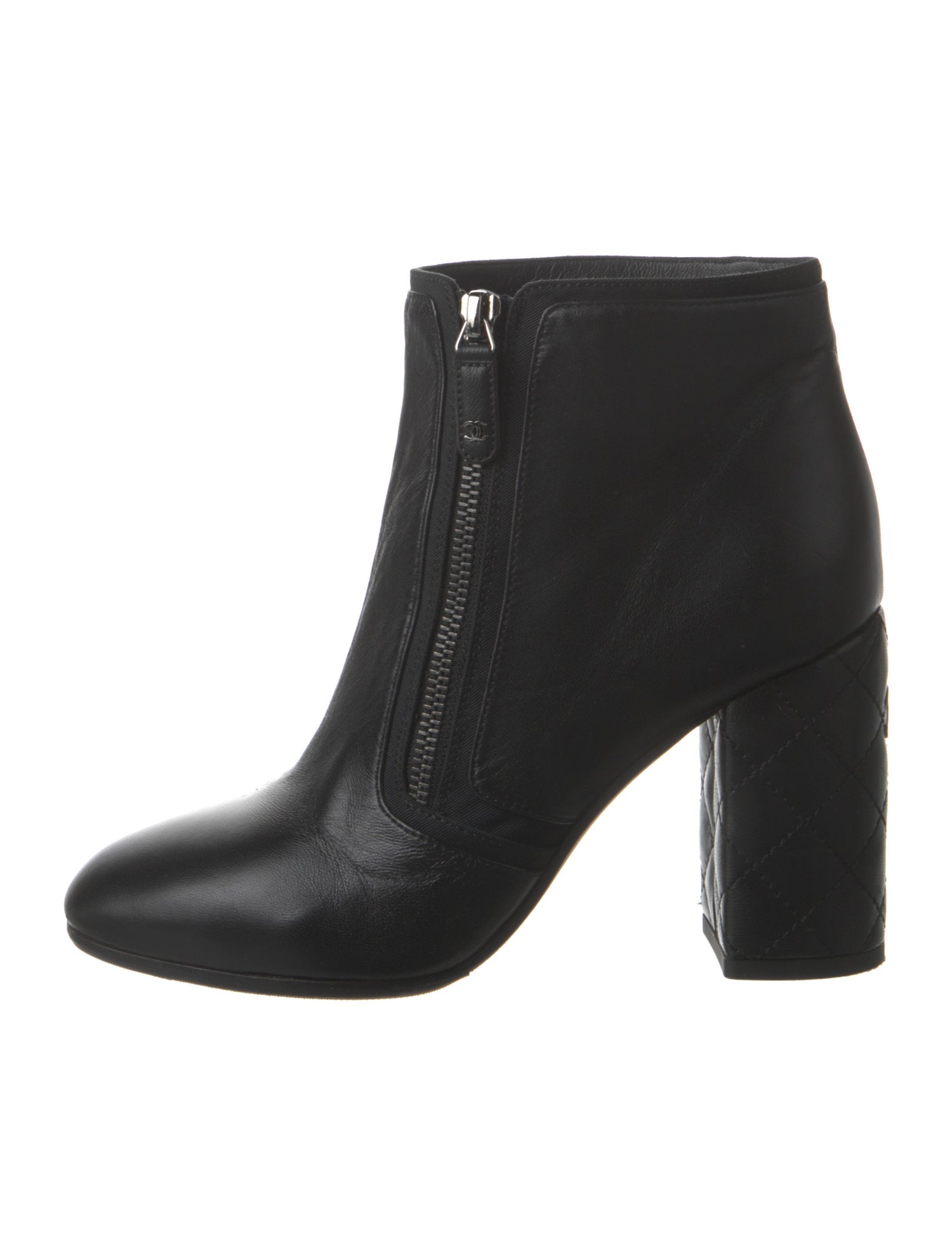 Chanel 2018 Interlocking CC Logo Boots