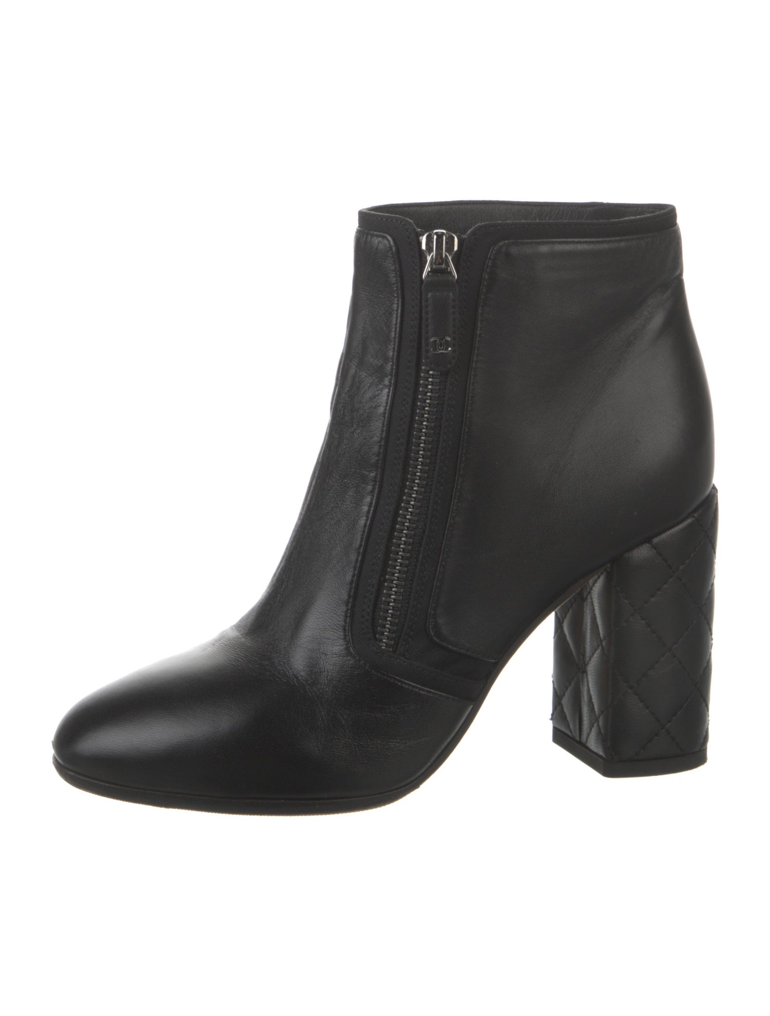 Chanel 2018 Interlocking CC Logo Boots