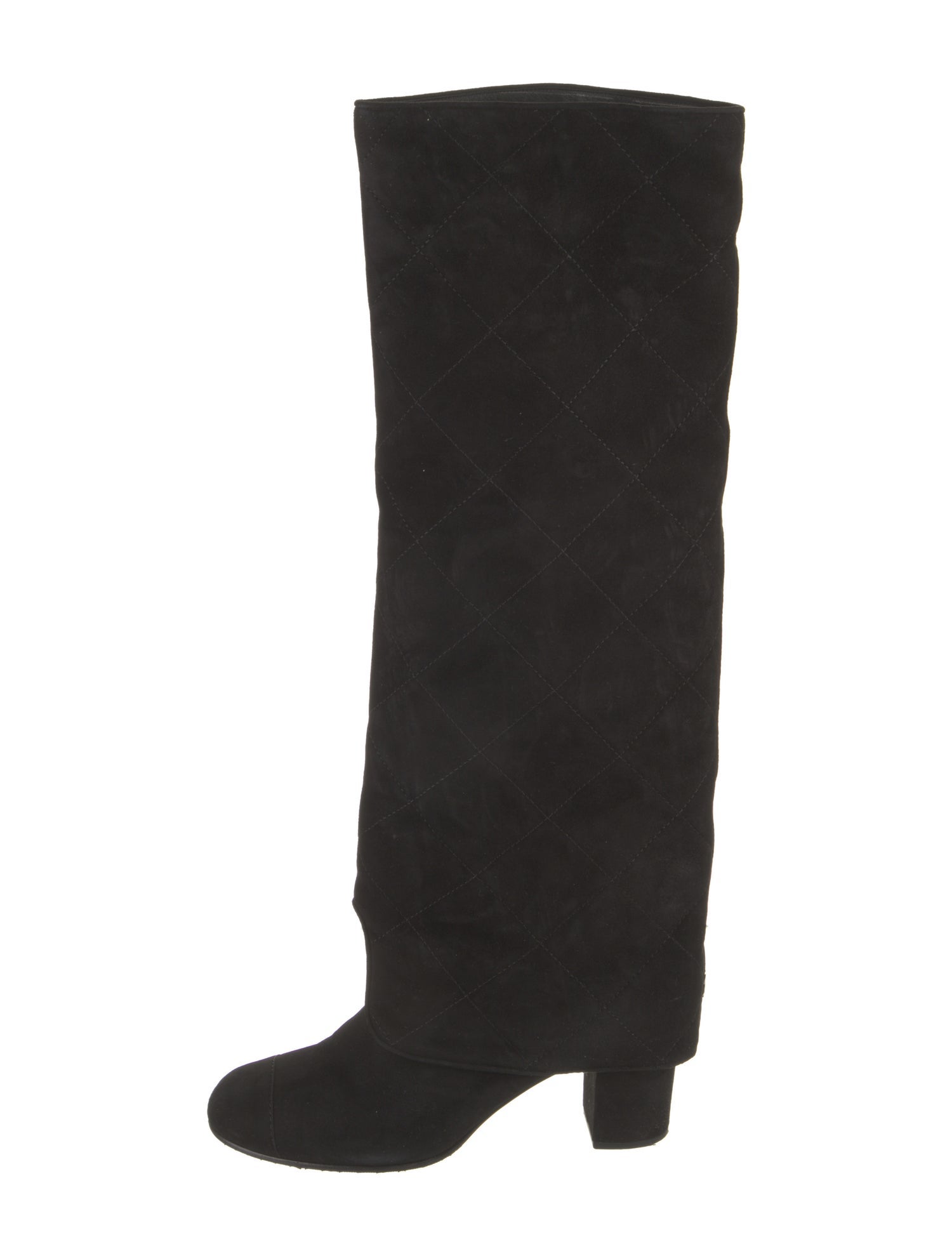 Chanel 2011 Interlocking CC Logo Boots