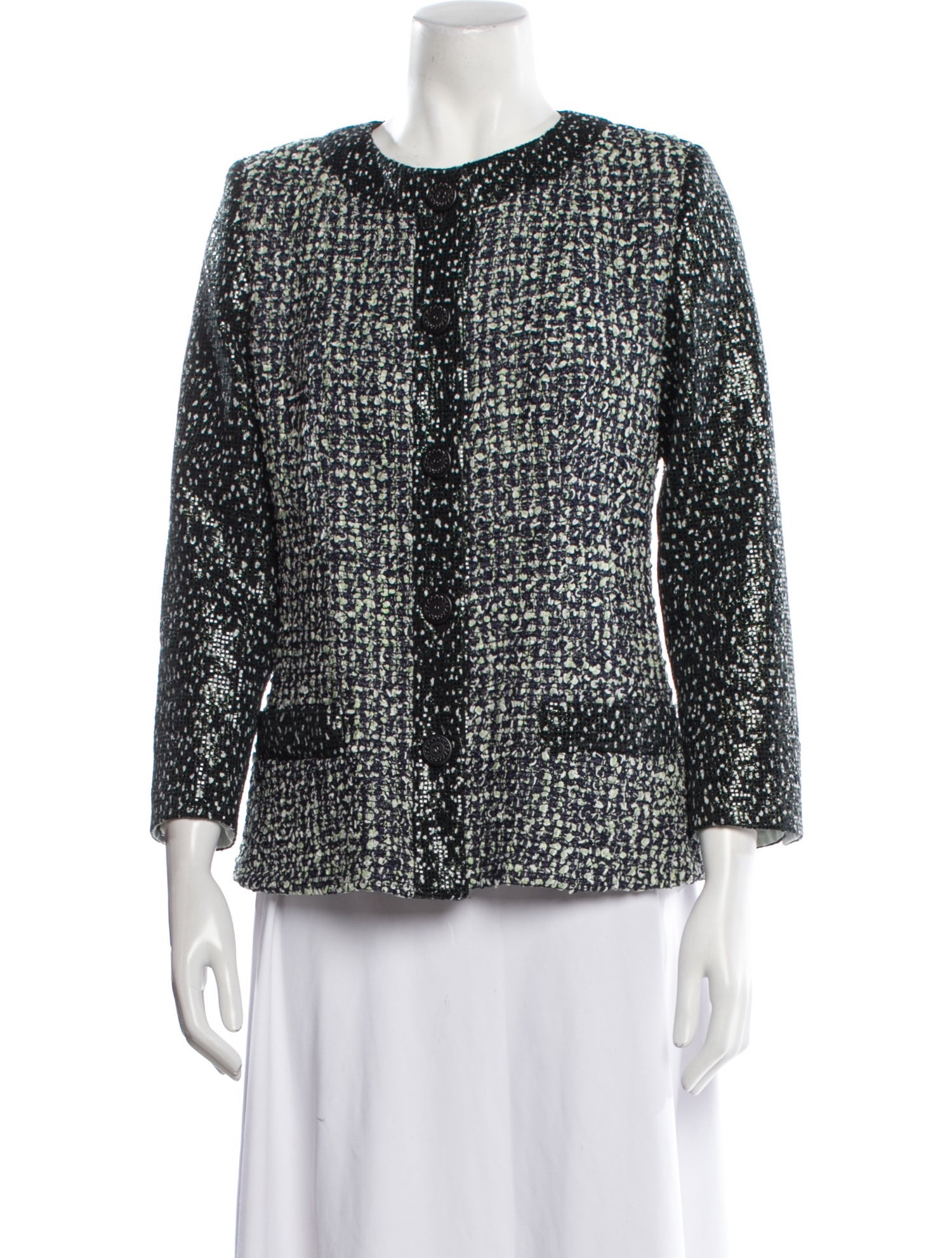 Chanel 2019 Printed Evening Jacket