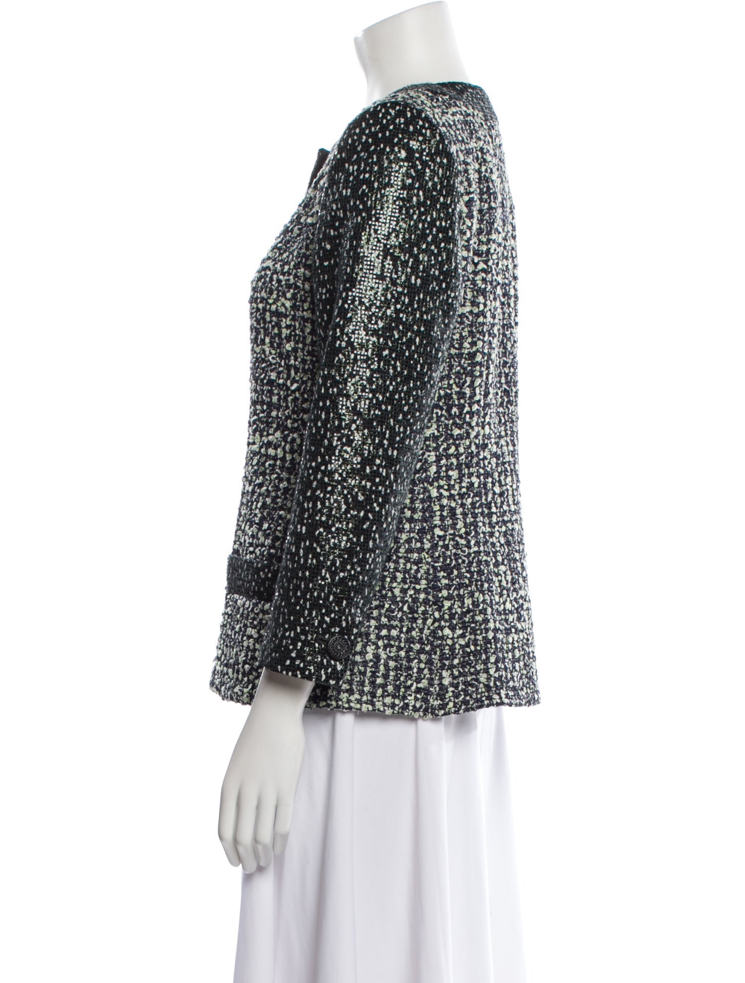 Chanel 2019 Printed Evening Jacket