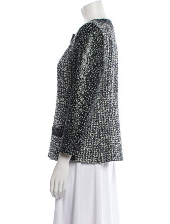 Chanel 2019 Printed Evening Jacket