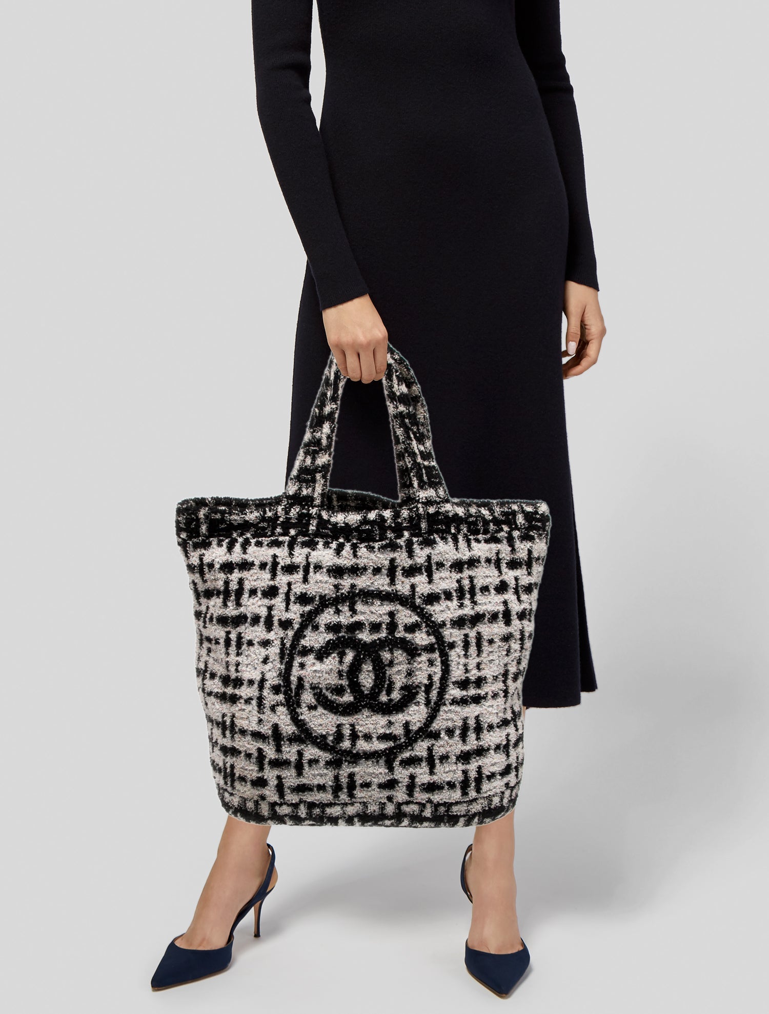 Chanel CC Terry Beach Tote