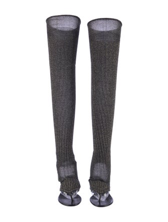 Chanel 2015 Interlocking CC Logo Gladiator Sandals