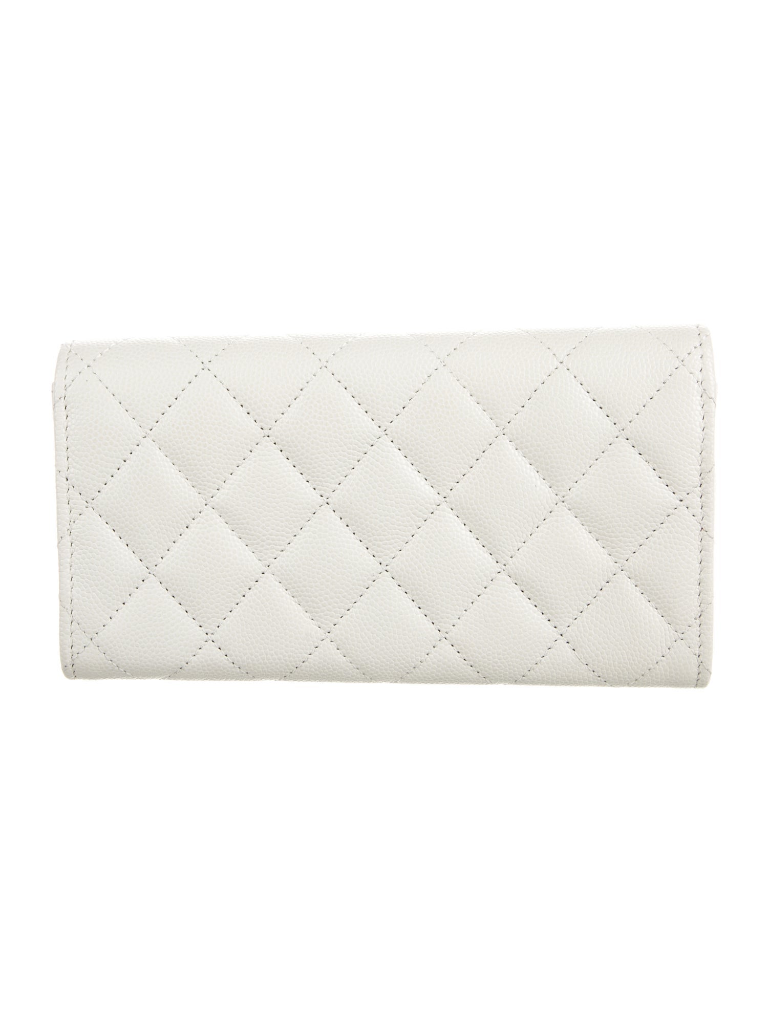 Chanel Interlocking CC Logo Trifold Wallet
