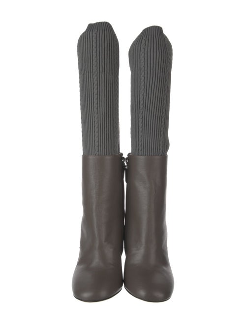 Chanel 2016 Interlocking CC Logo Sock Boots