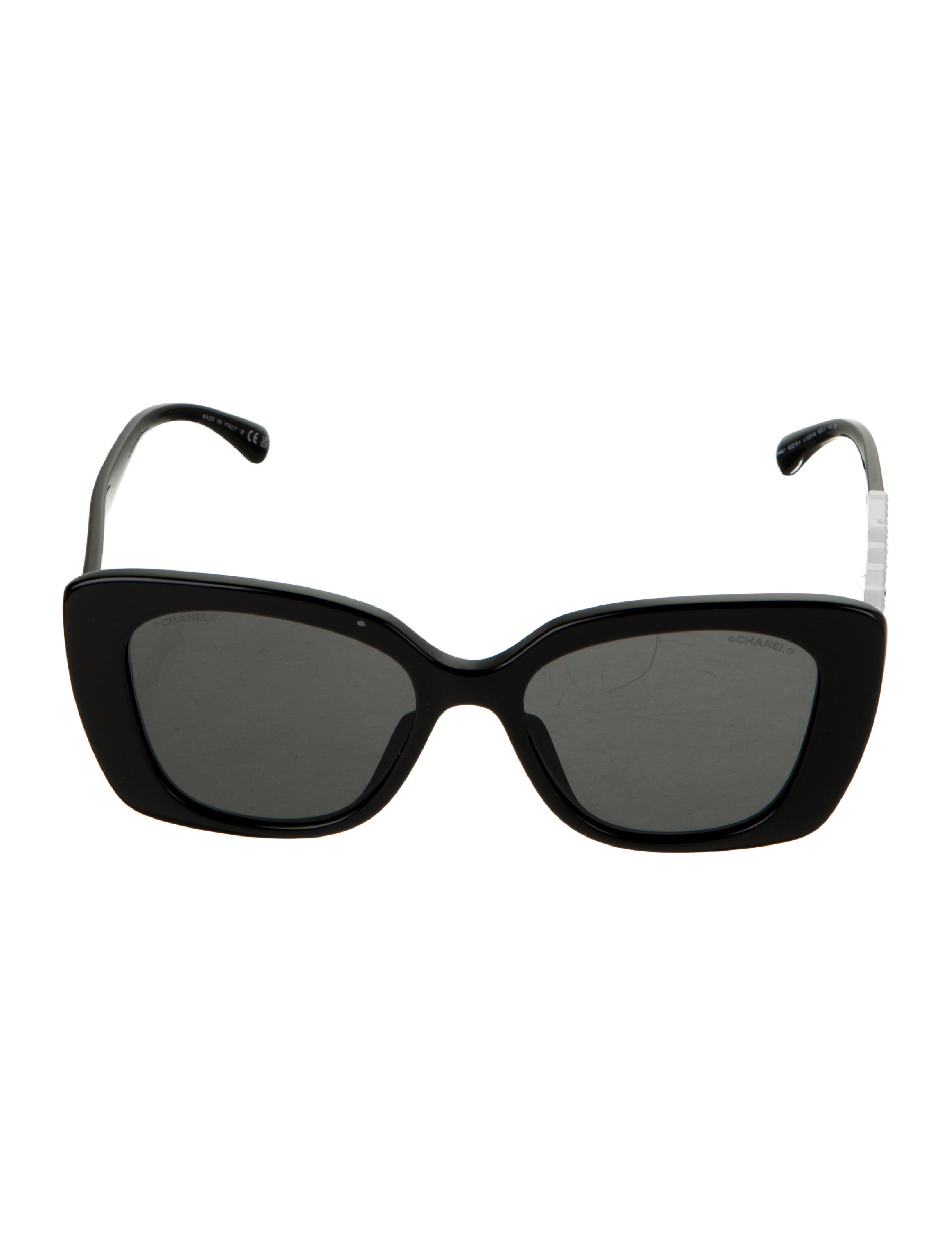 Chanel Interlocking CC Logo Square Sunglasses