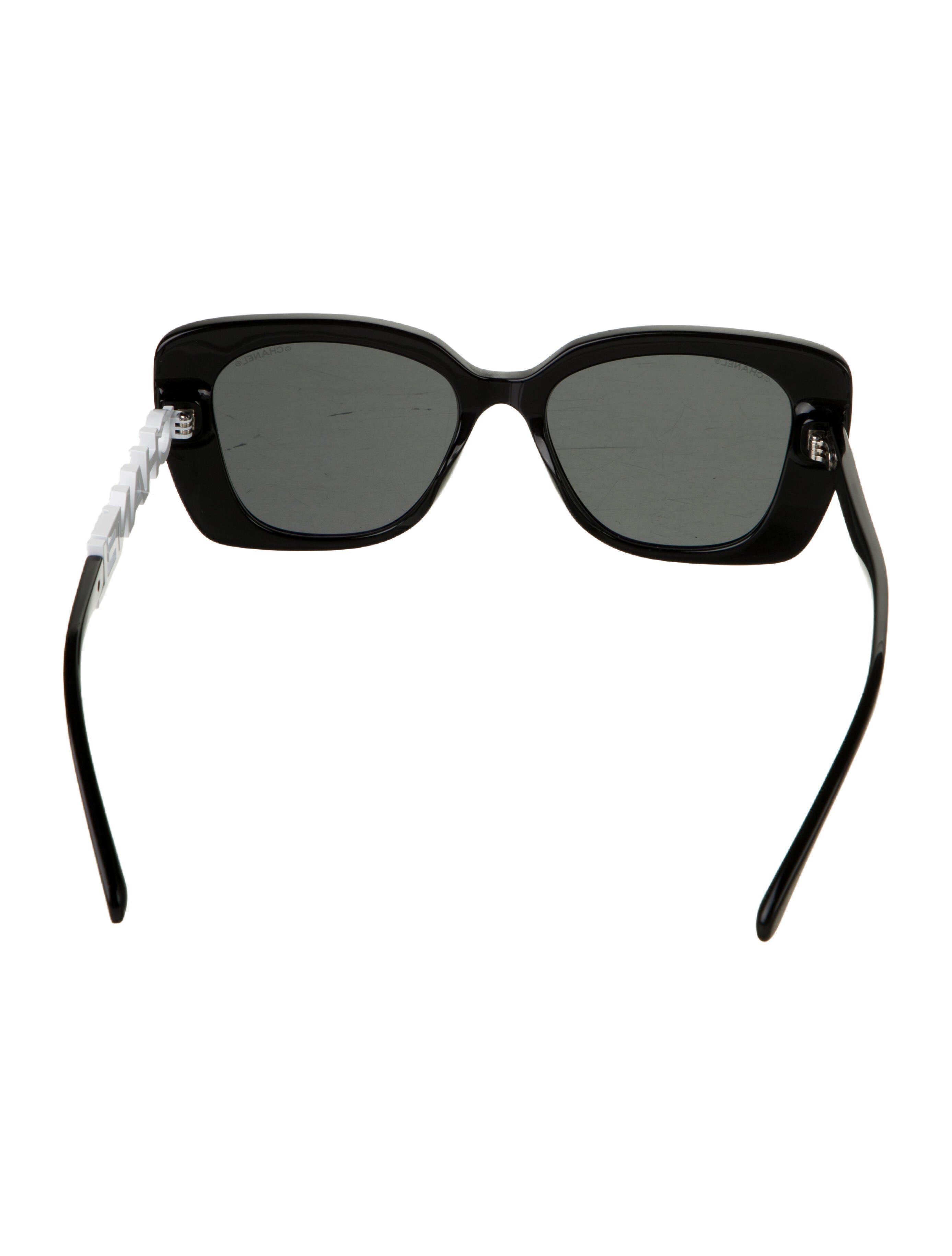 Chanel Interlocking CC Logo Square Sunglasses