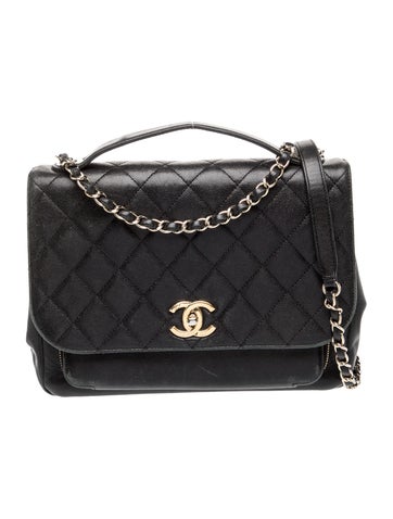 Chanel Handle Bags Large Business Affinity Flap Bag
