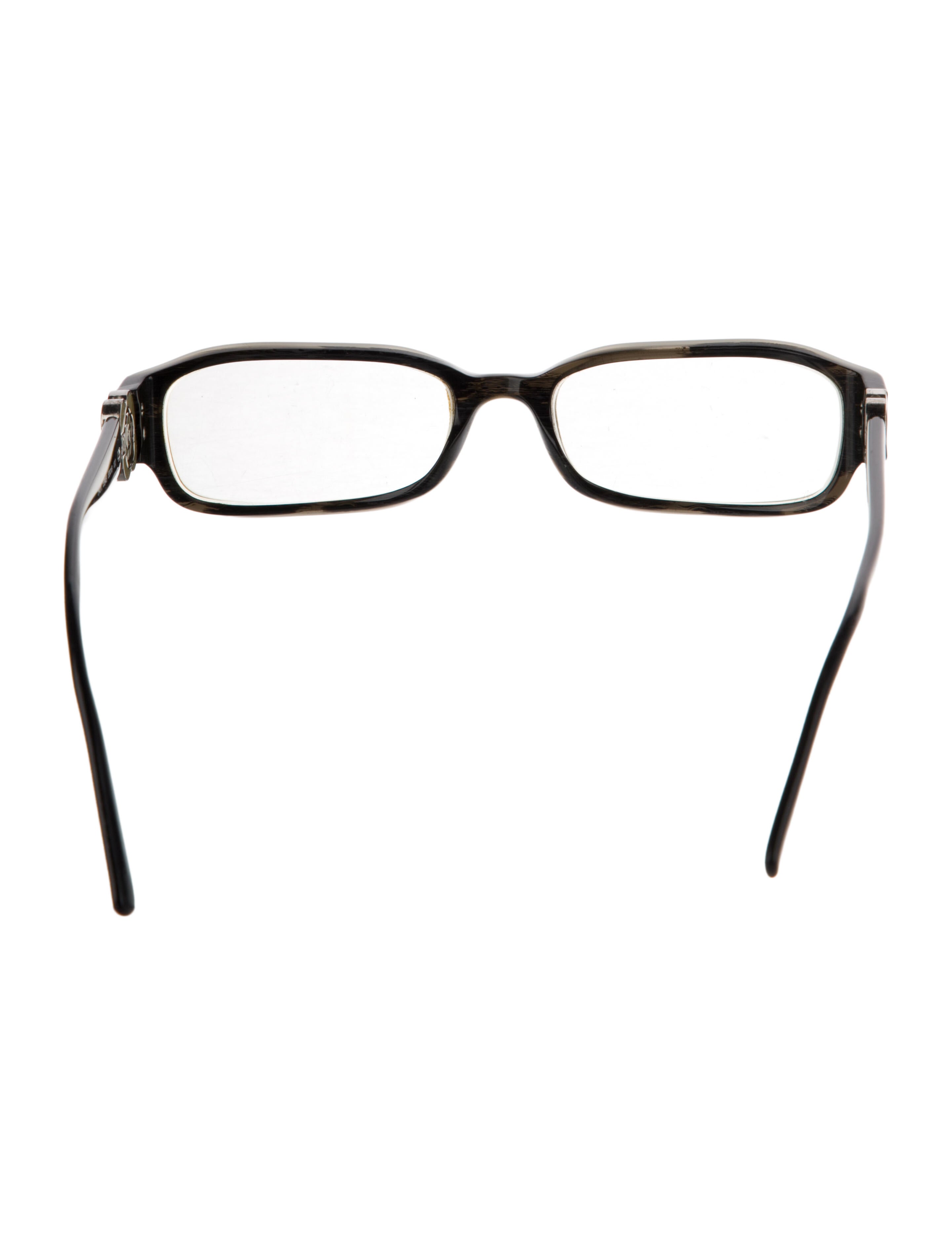 Chanel Interlocking CC Logo Square Eyeglasses
