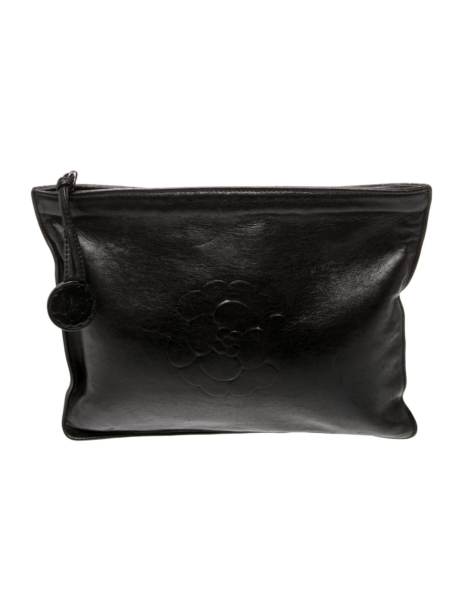 Chanel Camellia Zip Pouch