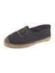 Chanel Interlocking CC Logo Canvas Espadrilles