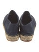 Chanel Interlocking CC Logo Canvas Espadrilles