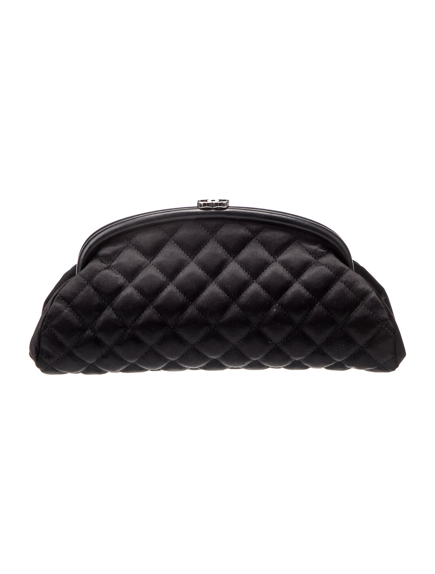Chanel Timeless Satin Clutch