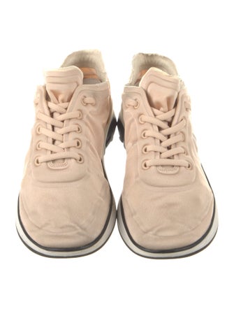 Chanel Interlocking CC Logo Sneakers