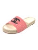 Chanel 2020 Interlocking CC Logo Espadrilles