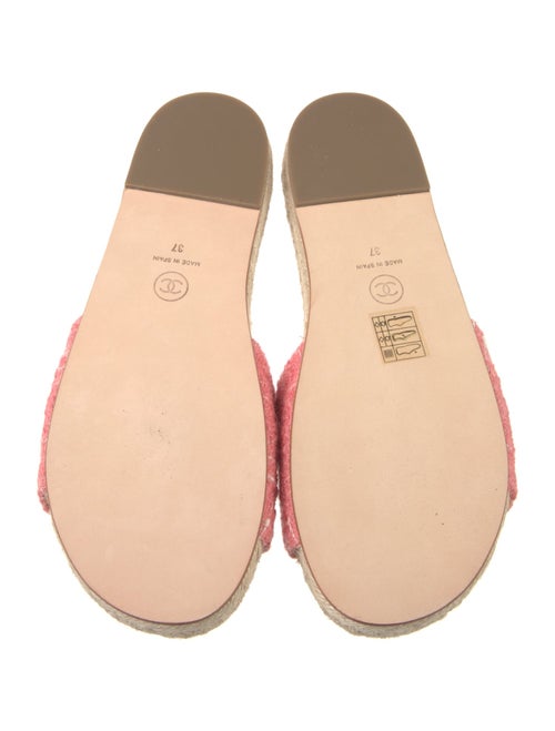 Chanel 2020 Interlocking CC Logo Espadrilles