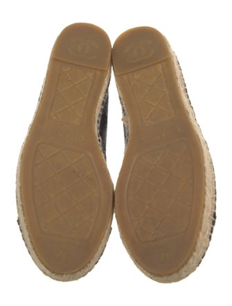 Chanel Interlocking CC Logo Espadrilles