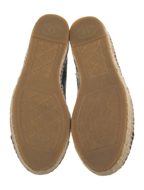 Chanel Interlocking CC Logo Espadrilles
