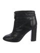 Chanel Interlocking CC Logo Leather Boots