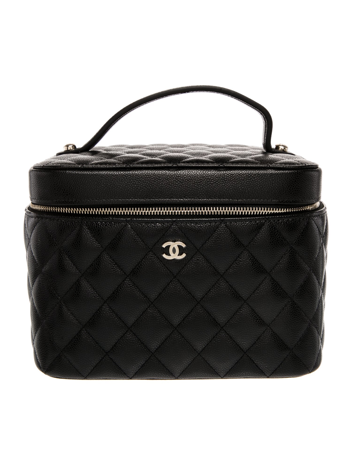 Chanel Large Quilted Vanity Case