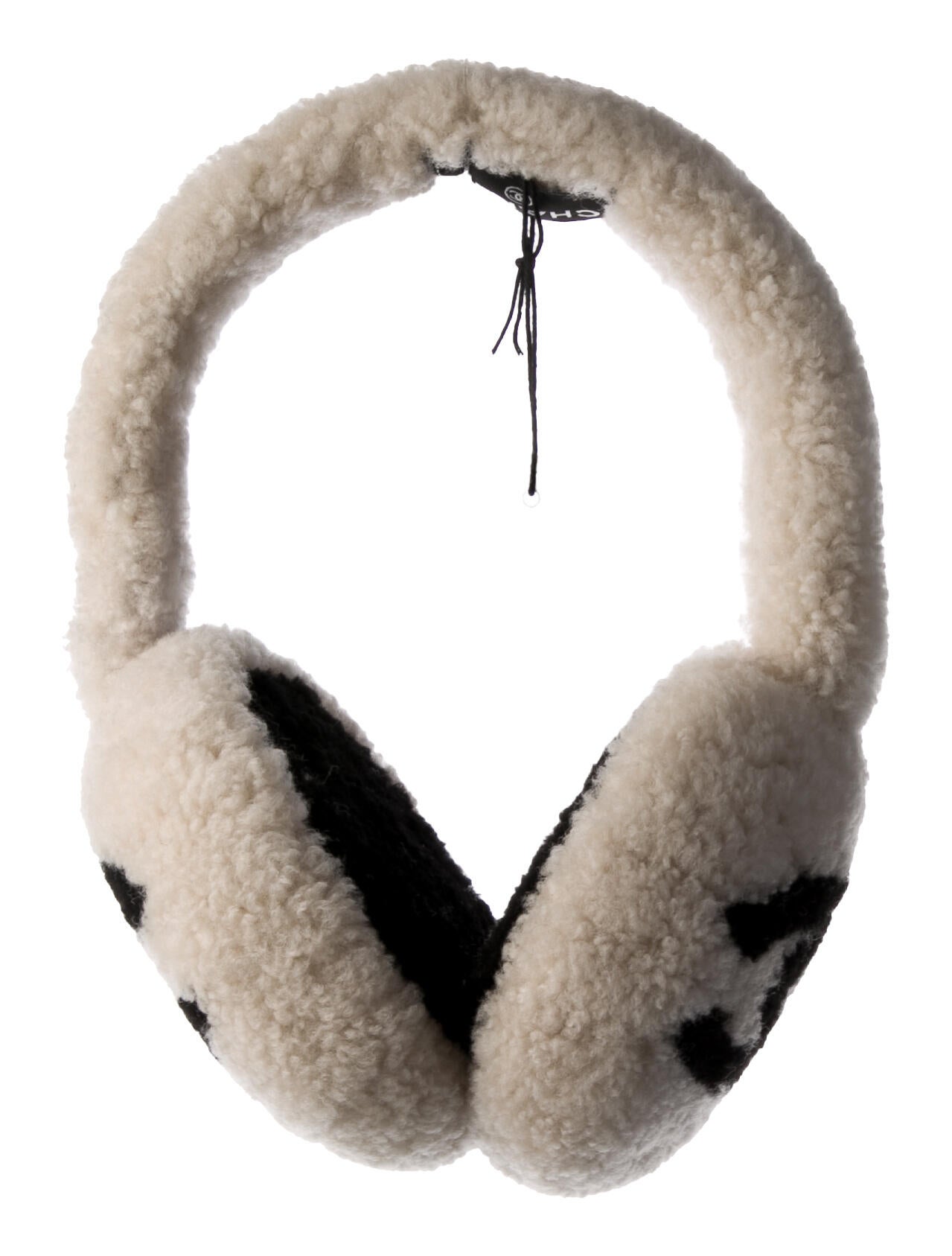 Chanel 2025 Shearling CC Earmuffs
