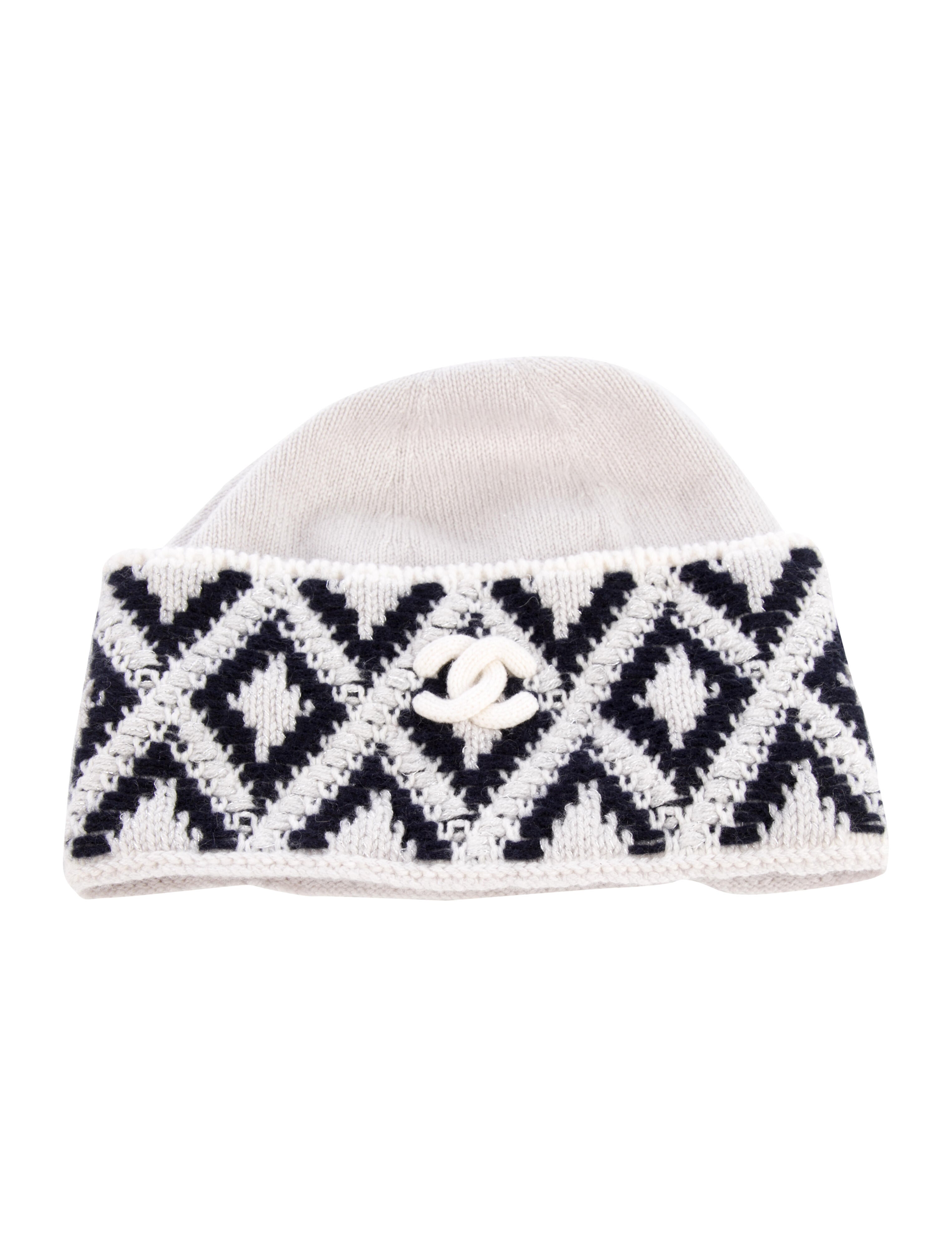 Chanel CC Cashmere Beanie