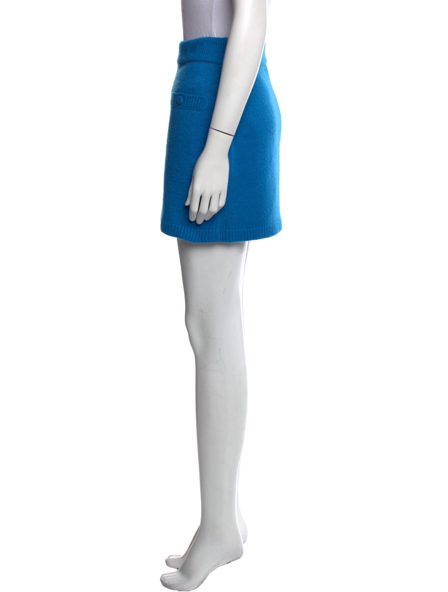 Chanel Wool Mini Skirt