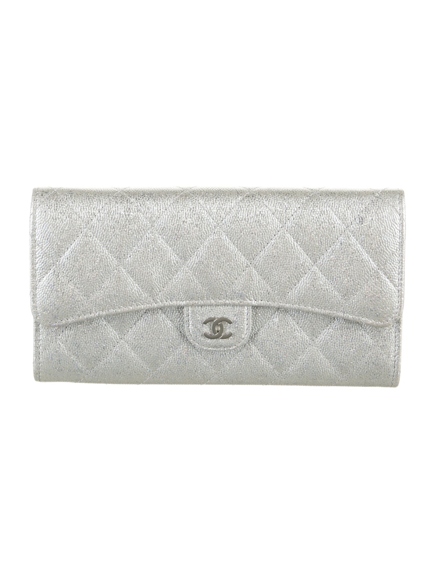 Chanel 2021-2022 Interlocking CC Logo Trifold Wallet