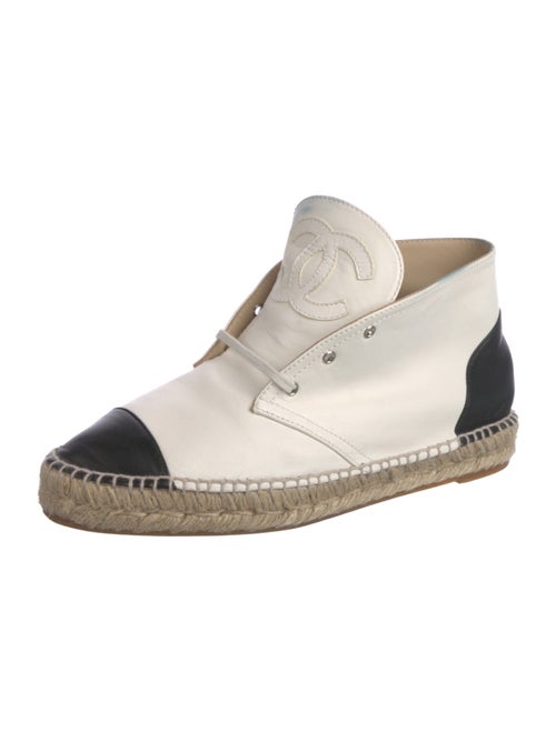 Chanel 2015 Interlocking CC Logo Espadrilles