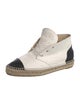 Chanel 2015 Interlocking CC Logo Espadrilles