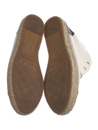 Chanel 2015 Interlocking CC Logo Espadrilles
