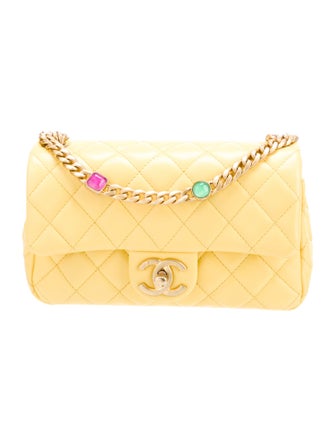 Chanel Mini Rectangular Pearl Samba Flap