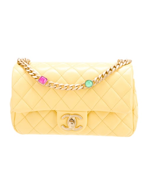 Chanel Mini Rectangular Pearl Samba Flap