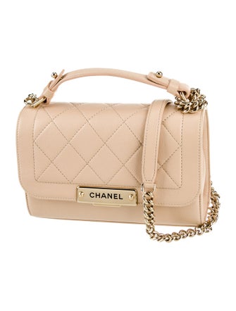 Chanel Small Label Click Flap Bag