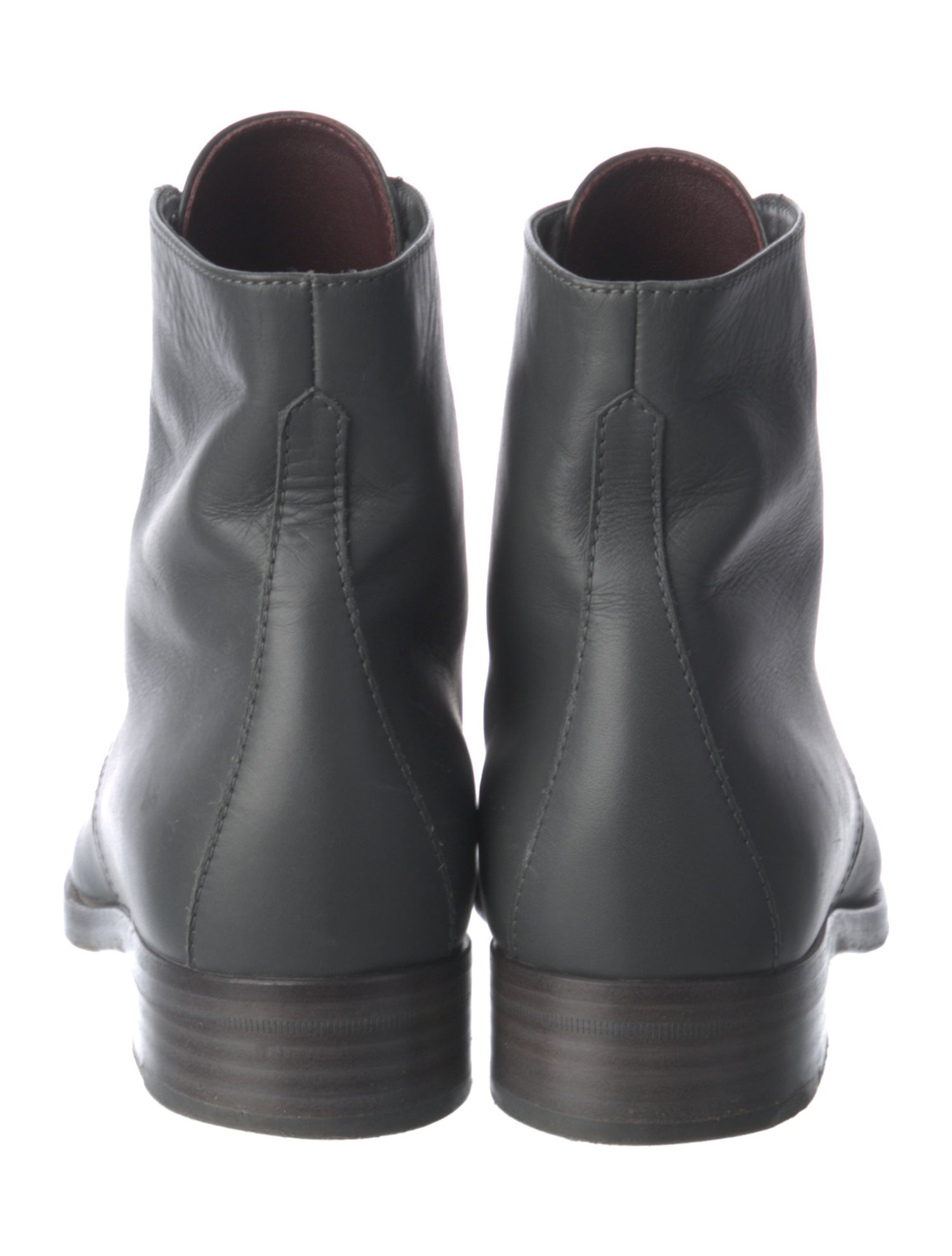 Chanel 2020 Interlocking CC Logo Lace-Up Boots