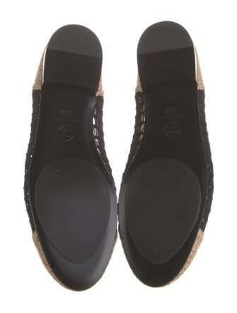 Chanel Interlocking CC Logo Flats