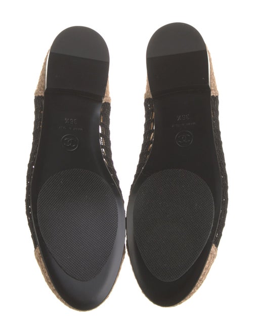 Chanel Interlocking CC Logo Flats