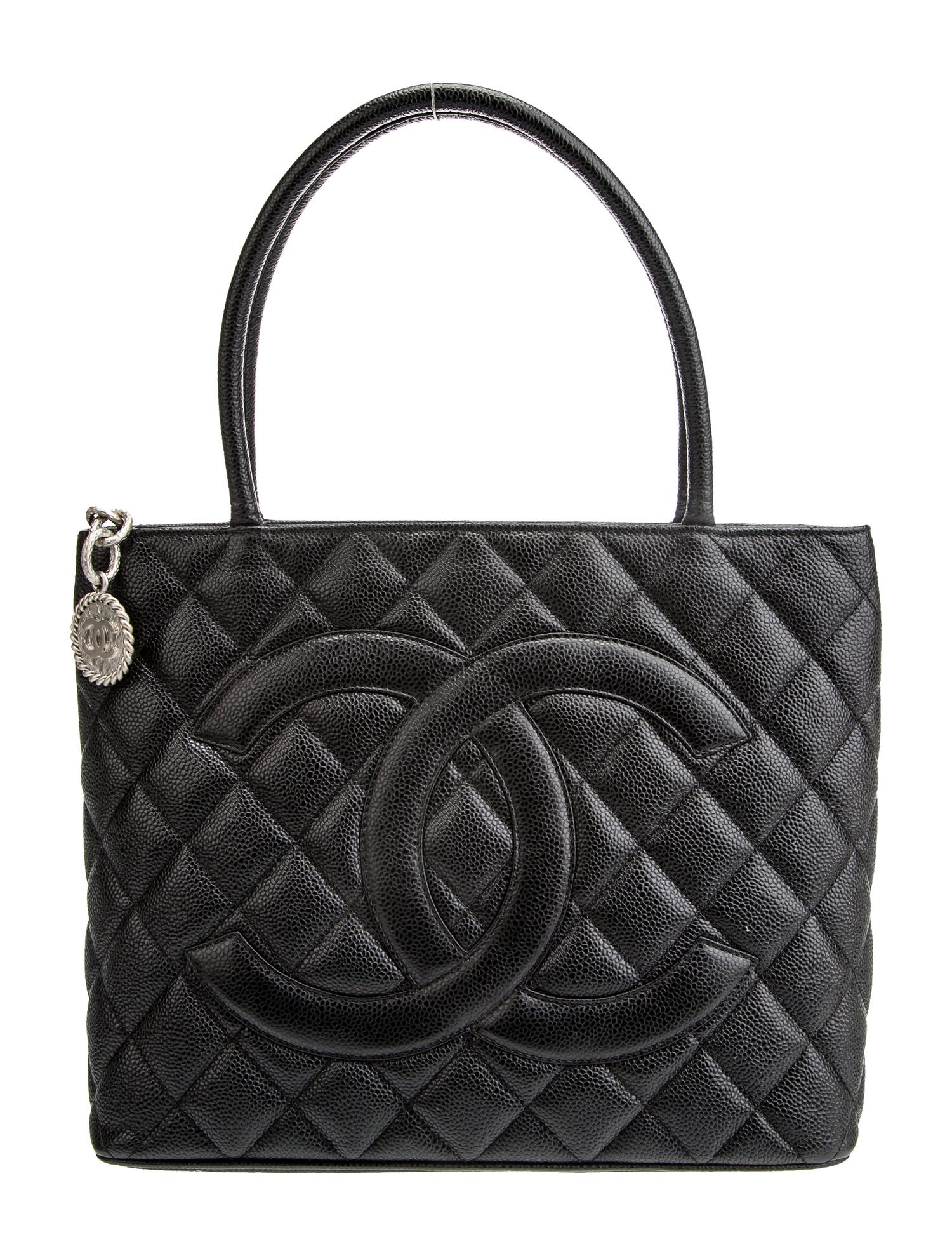Chanel Caviar Medallion Tote