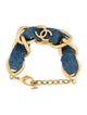 Chanel 2020 Denim CC Wrap Link Bracelet